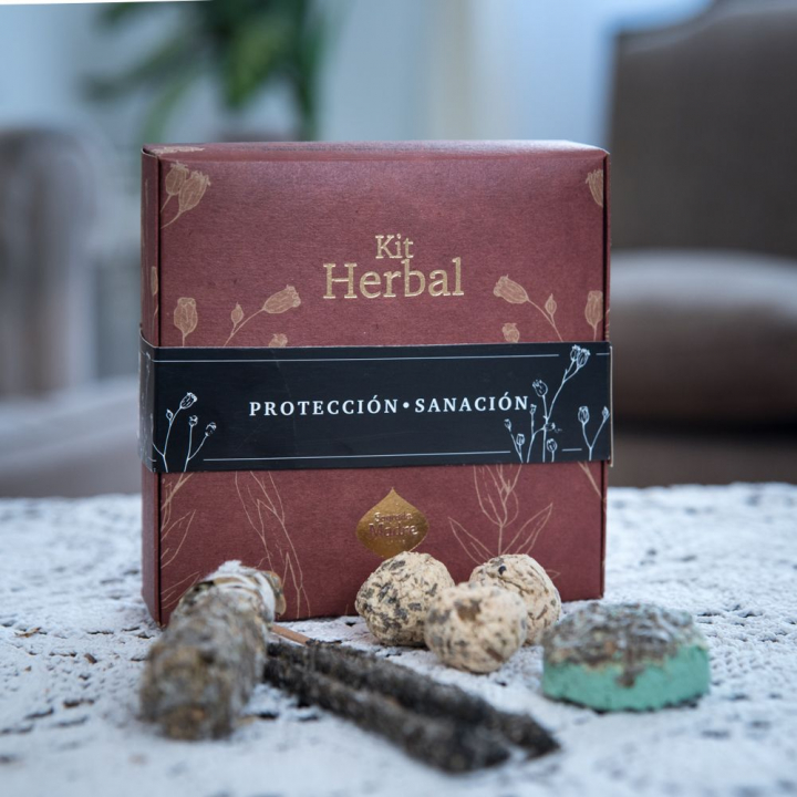 Herbal Protecting Kit i gruppen Home & Soul / Ritual & Cermoni / Røgelse, Lys og Dufte hos Rawfoodshop Scandinavia AB (70-01)