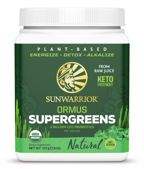 Sunwarrior Ormus Super Greens 225g	 i gruppen Helse / Anvendelsesområde / Detox & Udrensning hos Rawfoodshop Scandinavia AB (713)