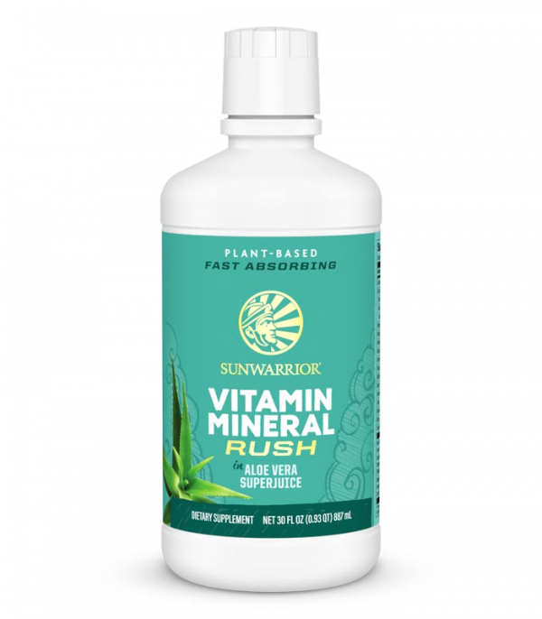Sunwarrior Vitamin Mineral Rush med Aloe Vera 887ml i gruppen Helse / Kosttilskud / Vitaminer hos Rawfoodshop Scandinavia AB (715)