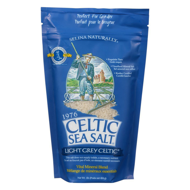 Celtic Havsalt Groft 454g i gruppen Råvarer & Drikke / Spisekammer / Krydderier hos Rawfoodshop Scandinavia AB (767)