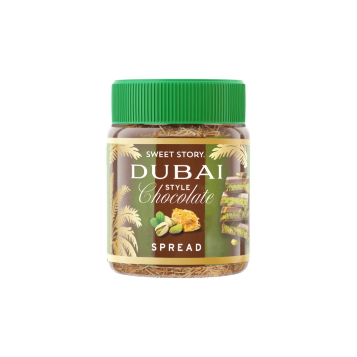 Chokolade- og Nøddecreme Dubai Style 150g i gruppen Råvarer & Drikke / Spisekammer / Smør & Cremede Smørepålæg hos Rawfoodshop Scandinavia AB (800014862)
