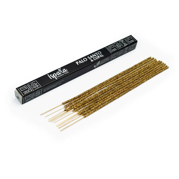 Ispalla Palo Santo & Copal Røgelse i gruppen Home & Soul / Ritual & Cermoni / Røgelse, Lys og Dufte hos Rawfoodshop Scandinavia AB (9571)