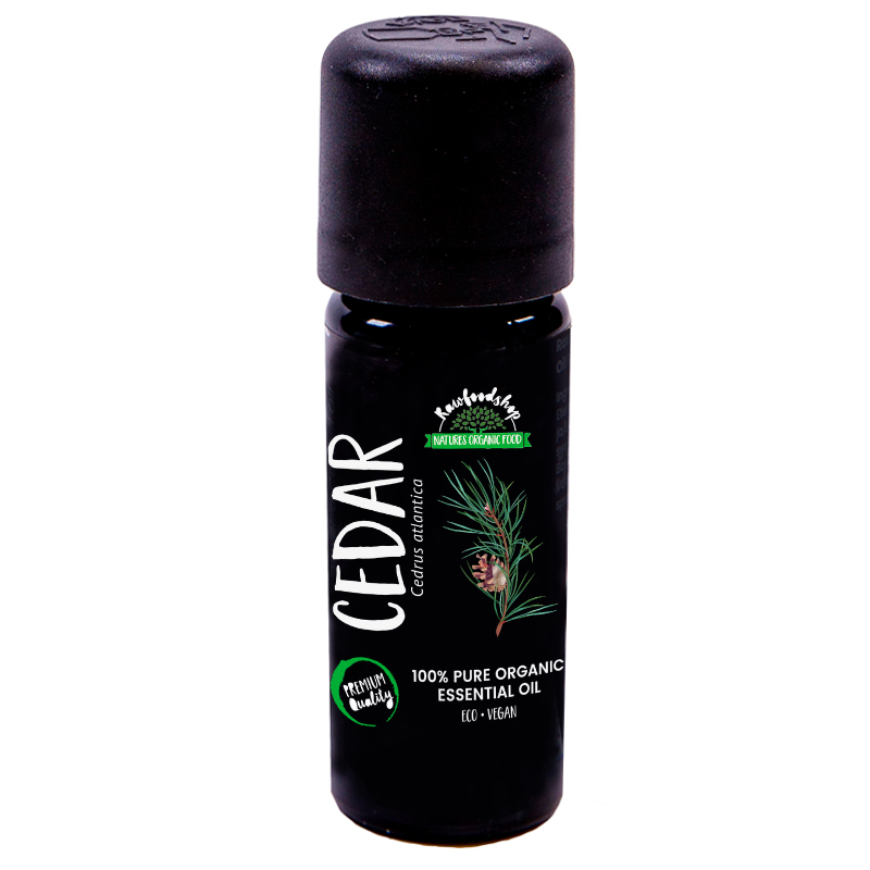 Ceder Æterisk Olie 30 ml i gruppen Kropspleje / DIY Råvarer / Æteriske olier hos Rawfoodshop Scandinavia AB (9601-1)