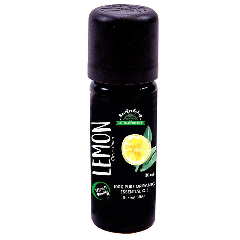 Citron Æterisk Olie 30 ml i gruppen Kropspleje / DIY Råvarer / Æteriske olier hos Rawfoodshop Scandinavia AB (9604-1)