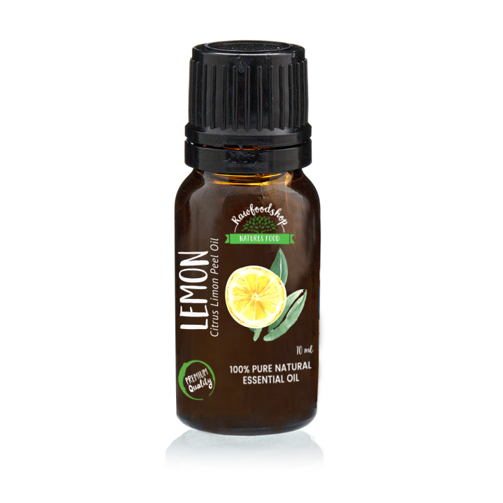 Citron Æterisk Olie 10 ml i gruppen Kropspleje / DIY Råvarer / Æteriske olier hos Rawfoodshop Scandinavia AB (9604)