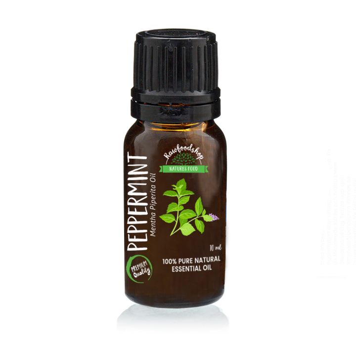 Pebermynte Æterisk Olie 10 ml i gruppen Kropspleje / DIY Råvarer / Æteriske olier hos Rawfoodshop Scandinavia AB (9615)