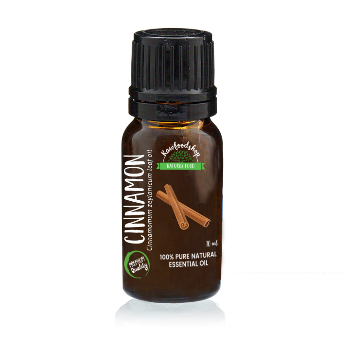 Kanel Æterisk Olie 10 ml i gruppen Kropspleje / DIY Råvarer / Æteriske olier hos Rawfoodshop Scandinavia AB (9642)