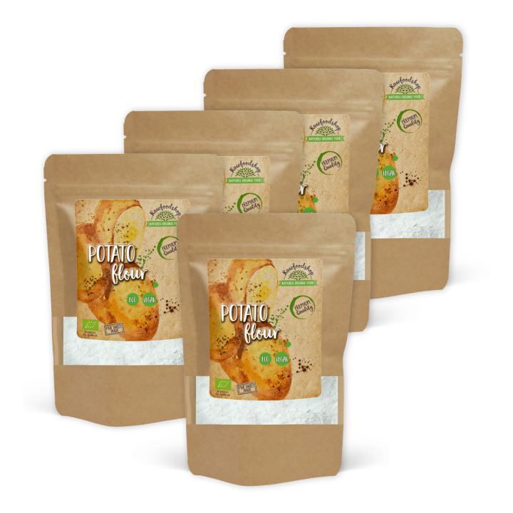 Kartoffelmel ØKO 400g x 5 pakker i gruppen Råvarer & Drikke / Bagning / Mel hos Rawfoodshop Scandinavia AB (AB016-SET5)