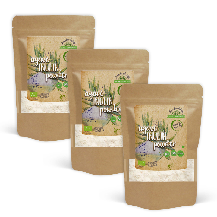 Agave Inulin ØKO 125g x 3 pakker i gruppen Råvarer & Drikke / Bagning / Sødning hos Rawfoodshop Scandinavia AB (AGI10-SET3)