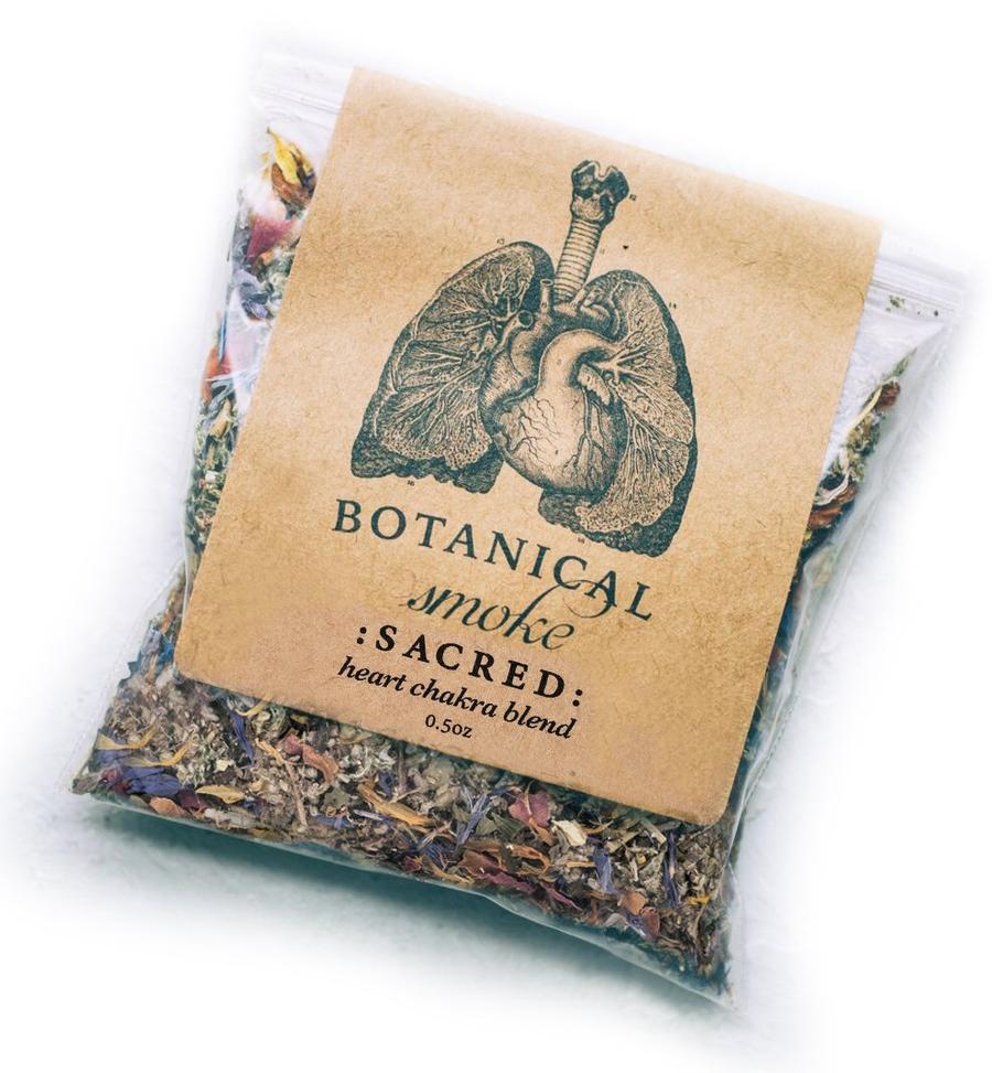 Anima Mundi Botanical Herbal Smoke Sacred 14g i gruppen Helse / Anvendelsesområde / Detox & Udrensning hos Rawfoodshop Scandinavia AB (AM027)