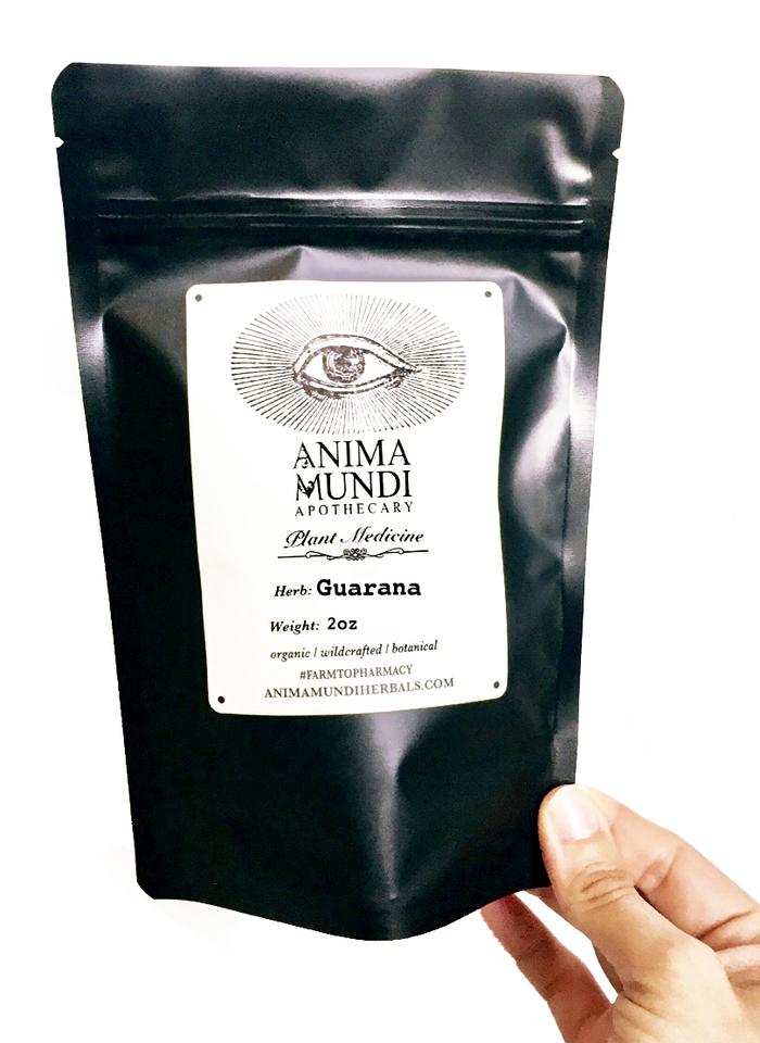 Anima Mundi Guarana Pulver 59g i gruppen Helse / Anvendelsesområde / Lyst & Energi hos Rawfoodshop Scandinavia AB (AM054)