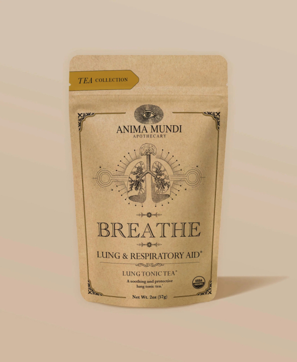 Anima Mundi Breathe Lung Tonic Tea 57g	 i gruppen Helse / Urter, alger & svampe / Urter hos Rawfoodshop Scandinavia AB (AM066)