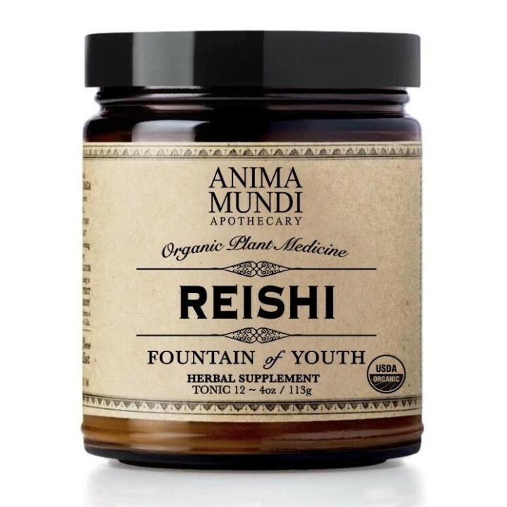 Anima Mundi Reishi 113g i gruppen Råvarer & Drikke / Drikkevarer / Te hos Rawfoodshop Scandinavia AB (ANIMA17)