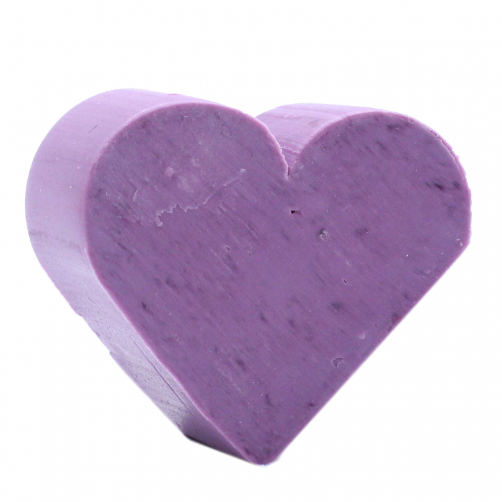 Hjerte Gjestesåpe Lavendel 20g i gruppen Kropspleje / Færdigvarer / Sæbe hos Rawfoodshop Scandinavia AB (AWGSOAP01)