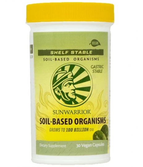 Sunwarrior Soil-based Organisms 30 kapsler i gruppen Helse / Kosttilskud / Mælkesyrebakterier hos Rawfoodshop Scandinavia AB (B1218)