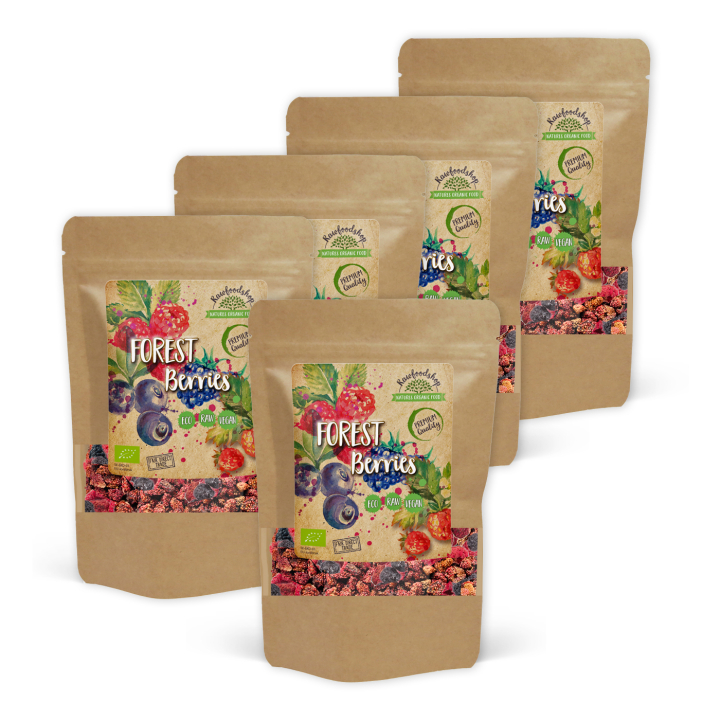 Skovbær ØKO 100g x 5 pakker i gruppen Råvarer & Drikke / Frugt & Frugtpulver / Anden Frugt og Bær hos Rawfoodshop Scandinavia AB (BIOFRUI011001-SET5)