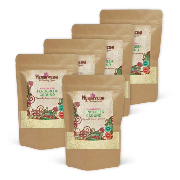 Bukkehornskløver Malet ØKO 100g x 5 pakker i gruppen Råvarer & Drikke / Spisekammer / Krydderier & Salt hos Rawfoodshop Scandinavia AB (BKB30-SET5)