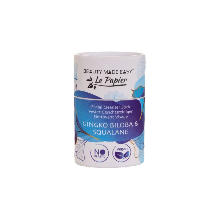 Ansigtsrens Stick med Gingko Biloba & Squalane 40g i gruppen Hud & Krop / Ansigt / Rengøring hos Rawfoodshop Scandinavia AB (BMEFACE)
