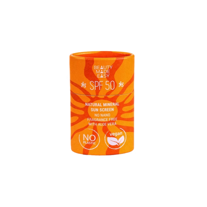 Solstift Ansigt SPF 50 30g i gruppen Hud & Krop / Ansigt / Solbeskyttelse hos Rawfoodshop Scandinavia AB (BMESPF50)