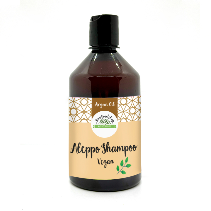 Aleppo Shampoo Arganolie 500ml i gruppen Hud & Krop / Hår / Shampoo & Balsam hos Rawfoodshop Scandinavia AB (BN13060)