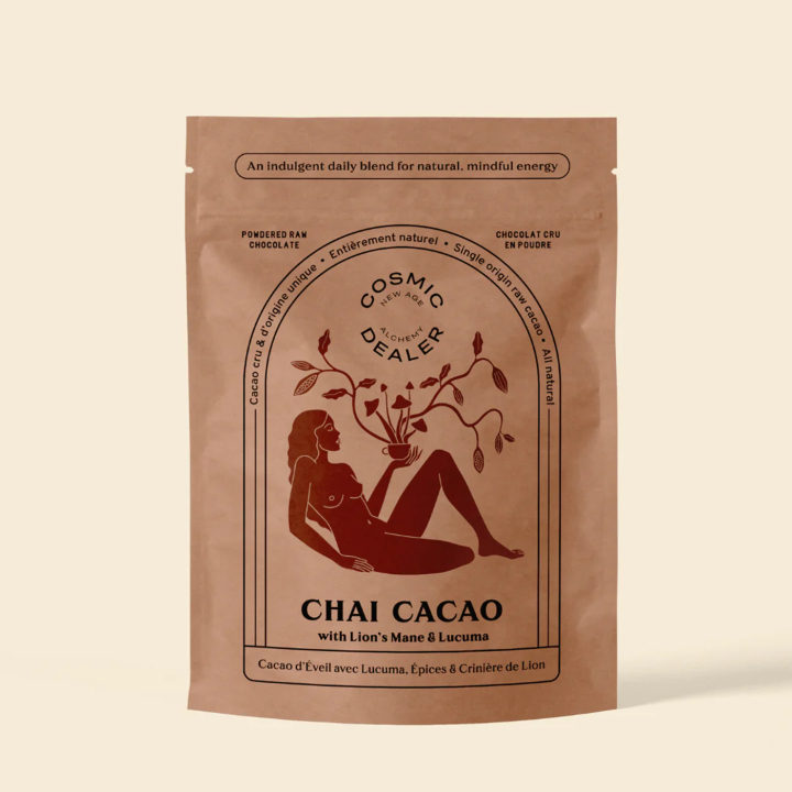 Chokoladedrik Lionsmane & Lucuma ØKO 120g i gruppen Råvarer & Drikke / Drikkevarer hos Rawfoodshop Scandinavia AB (CALU-CHAI)