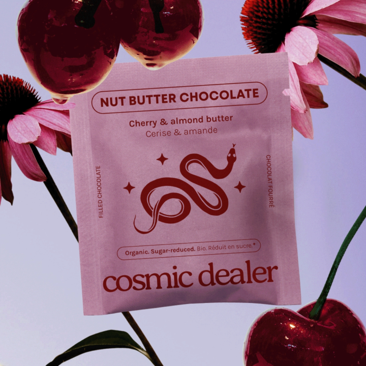 Chokolade Surkirsebær ØKO 20g i gruppen Råvarer & Drikke / Slik & Chokolade / Chokolade og Bars hos Rawfoodshop Scandinavia AB (CHAKRACHERRY)