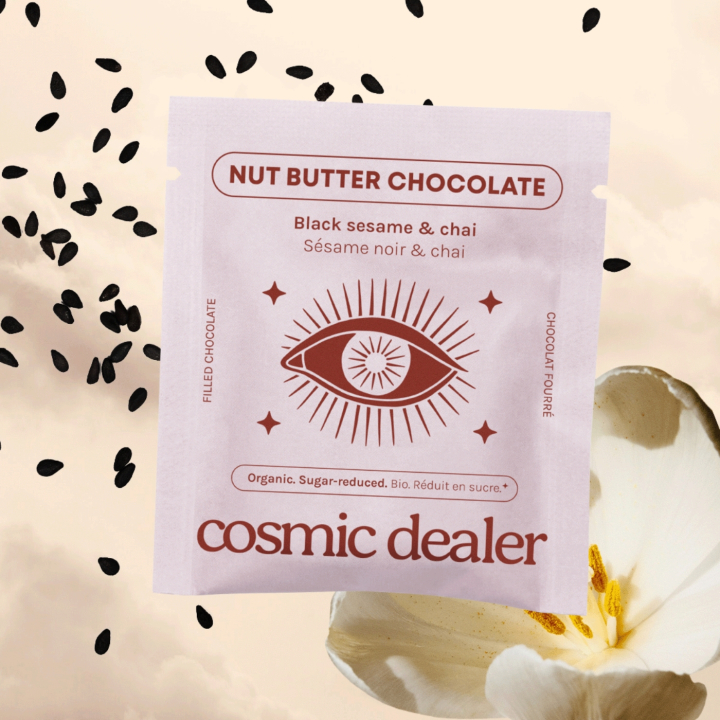 Chokolade Tahini & Chai ØKO 20g i gruppen Råvarer & Drikke / Slik & Chokolade / Chokolade og Bars hos Rawfoodshop Scandinavia AB (CHAKRATAHINI)