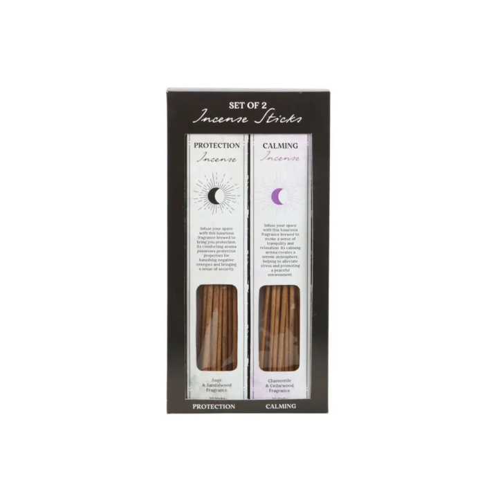 Røgelsespinde Gavesæt Protection & Calming i gruppen Hjem & Sjæl / Stemning & duft / Røgelse hos Rawfoodshop Scandinavia AB (CW-91724)
