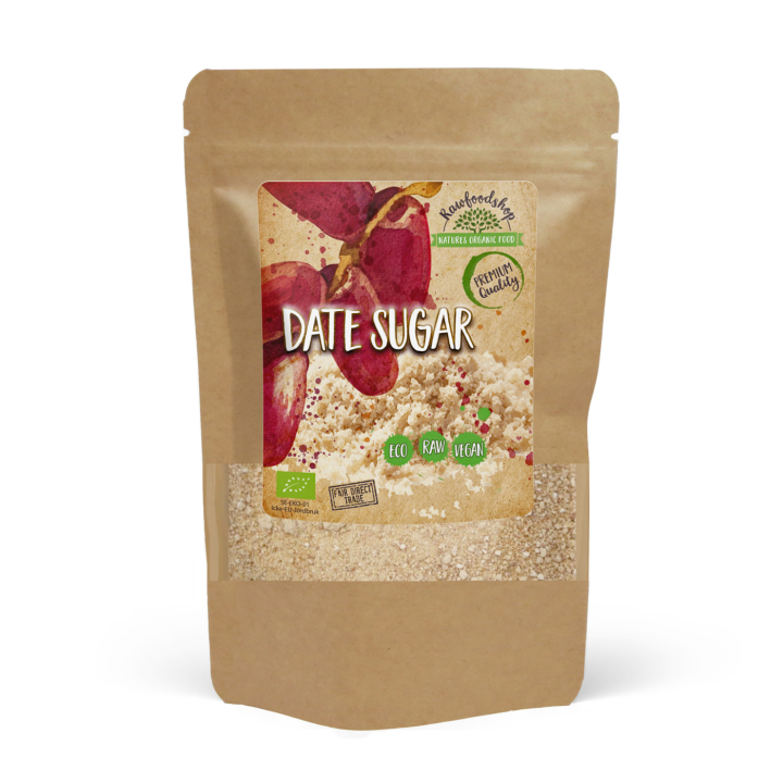 Daddelsukker ØKO 500g i gruppen Råvarer & Drikke / Frugt & Frugtpulver / Dadler hos Rawfoodshop Scandinavia AB (DAD01)