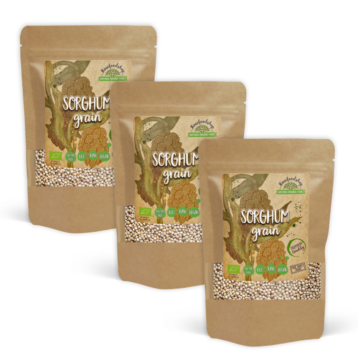Durra Korn ØKO 500g x 3 pakker i gruppen Råvarer & Drikke / Spisekammer / Ris & Korn hos Rawfoodshop Scandinavia AB (DUKO1-SET3)