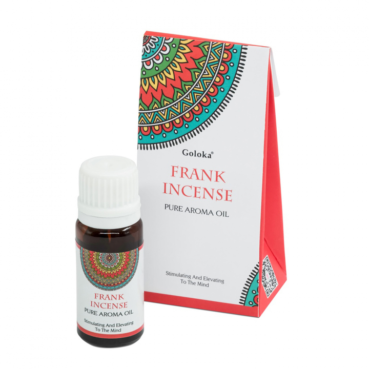 Goloka Frankincense Duft Oil 10ml i gruppen Hjem & Sjæl / Ritual & Ceremoni / Røgelse, Lys og Dufte hos Rawfoodshop Scandinavia AB (FO35766)