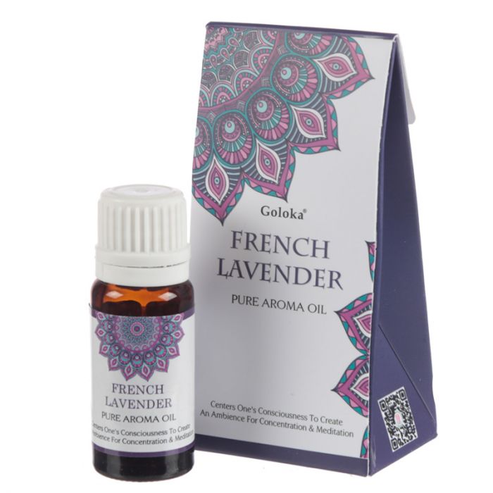 Goloka fransk lavendel duftolie 10ml i gruppen Hjem & Sjæl / Stemning & duft / Duftolie hos Rawfoodshop Scandinavia AB (FO35803)