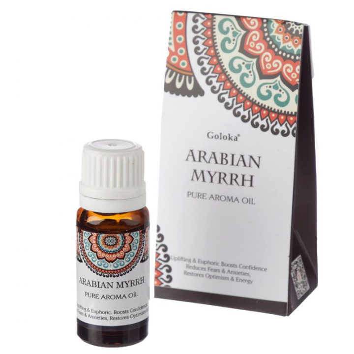 Goloka Arabisk Myrra Duft Olie 10ml i gruppen Hjem & Sjæl / Ritual & Ceremoni / Røgelse, Lys og Dufte hos Rawfoodshop Scandinavia AB (FO35889)