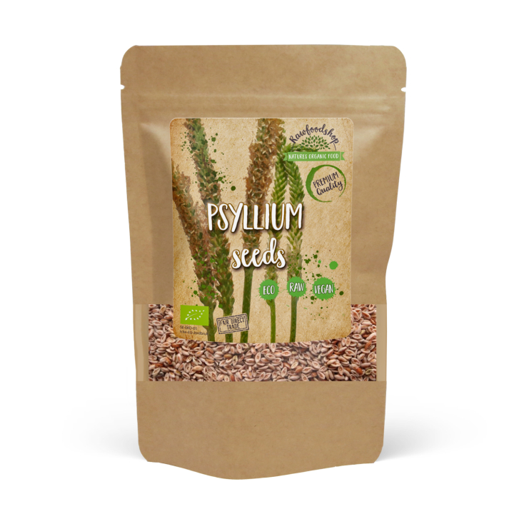 Psyllium Frø ØKO 300g i gruppen Råvarer & Drikke / Spisekammer / Frø hos Rawfoodshop Scandinavia AB (FRO11)