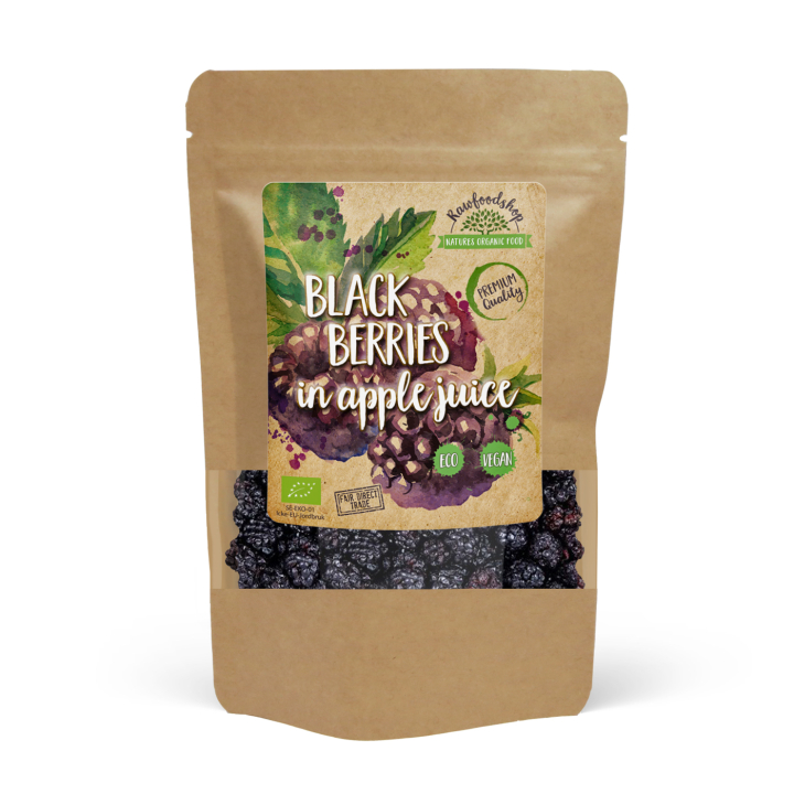 Brombær ØKO 100g i gruppen Råvarer & Drikke / Frugt & Frugtpulver hos Rawfoodshop Scandinavia AB (FRU20)