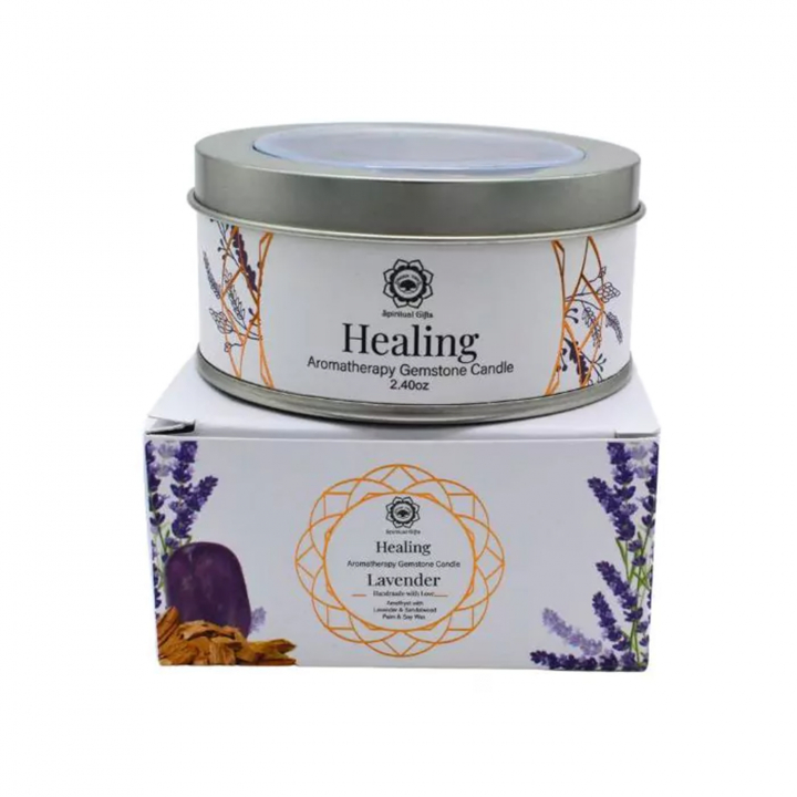 Crystallys Healing Lavender 70g i gruppen Hjem & Sjæl / Ritual & Ceremoni / Duftolier & Lys hos Rawfoodshop Scandinavia AB (GRE3431139)