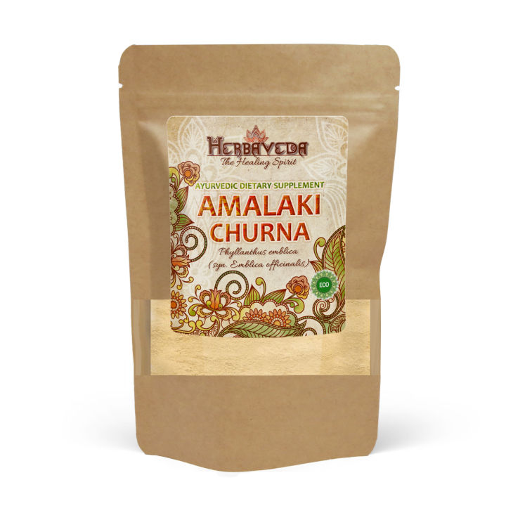 Amalaki Churna ØKO 125g i gruppen Helse / Urter, alger & svampe / Urter hos Rawfoodshop Scandinavia AB (HERBA01)