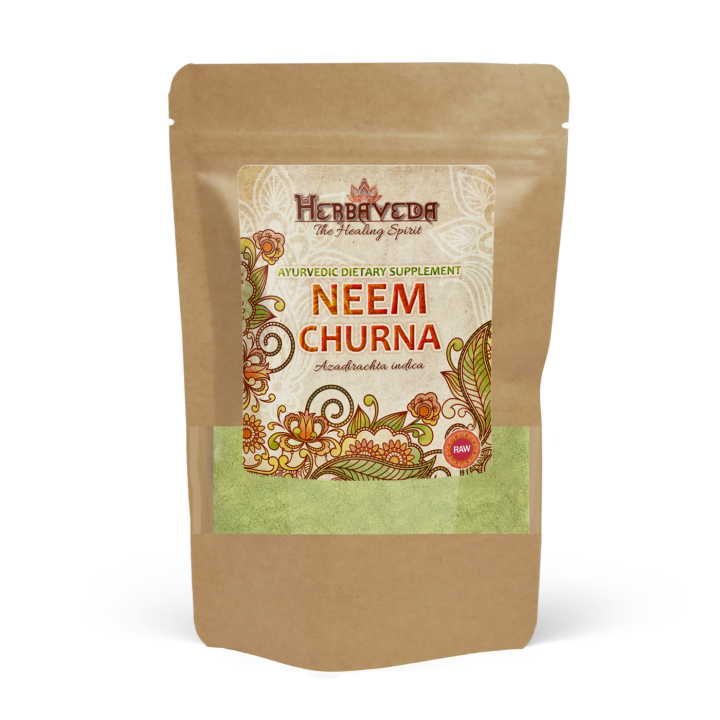 Neem Churna 125g i gruppen Helse / Urter, alger & svampe / Urter hos Rawfoodshop Scandinavia AB (HERBA17)