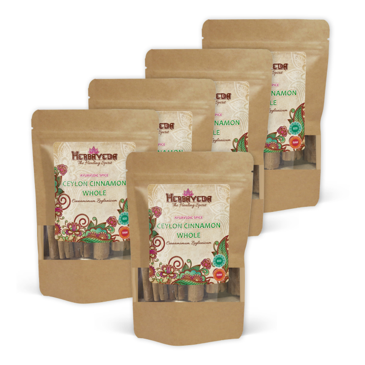 Ceylon Kanelstænger ØKO 5 stk. x 5 pakker i gruppen Råvarer & Drikke / Spisekammer / Krydderier & Salt hos Rawfoodshop Scandinavia AB (K23411-SET5)