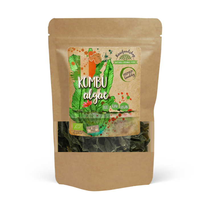 Kombu Tang ØKO 50g i gruppen Helse / Urter, alger & svampe / Alger & Tang hos Rawfoodshop Scandinavia AB (KOMBU01)