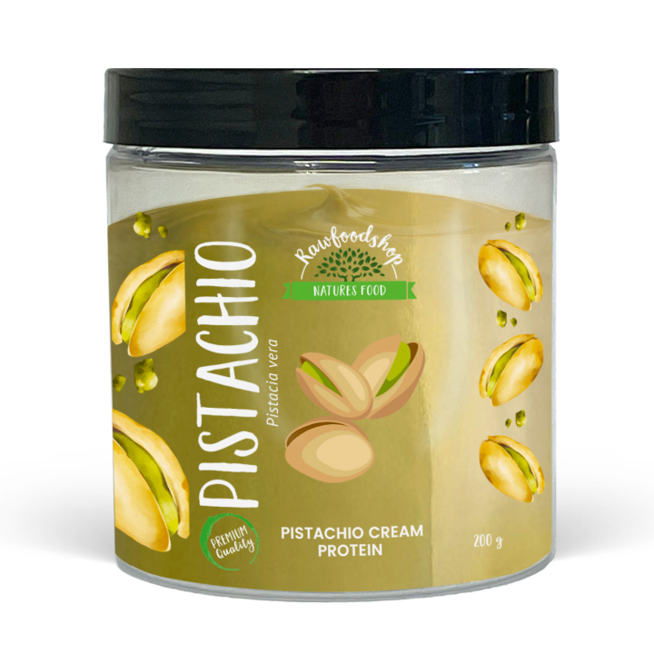 Pistaciecreme Protein 200g i gruppen Råvarer & Drikke / Nødder / Pistacienødder hos Rawfoodshop Scandinavia AB (L041403001-2)
