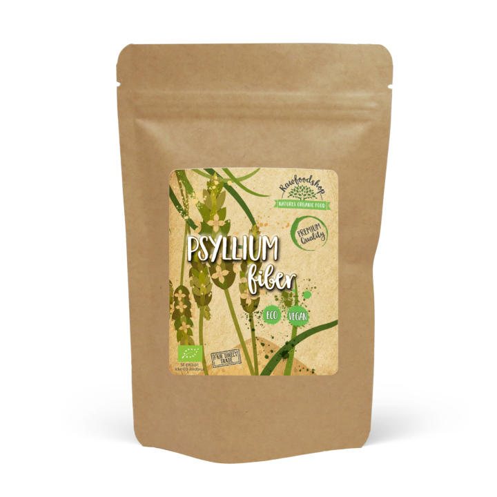 Psyllium Husk ØKO 100g i gruppen Råvarer & Drikke / Bagning / Flere bageingredienser hos Rawfoodshop Scandinavia AB (LBAK100055E)