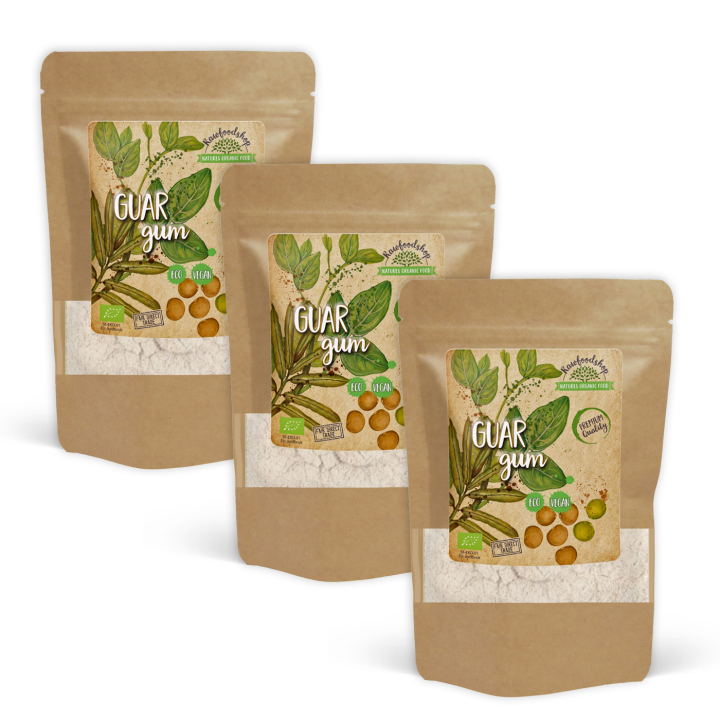 Guarkernemel ØKO 125g x 3 pakker i gruppen OUTLET 20-80% hos Rawfoodshop Scandinavia AB (LBAK125018E-SET3)