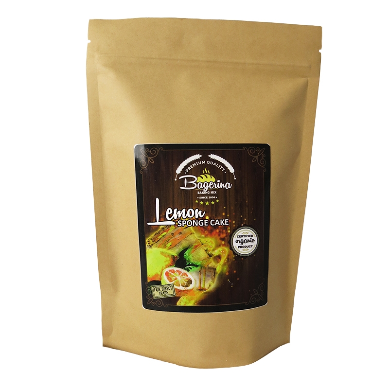 Bagerina Bagemix Citronkage ØKO 279g i gruppen Råvarer & Drikke / Bagning / Bagemixer hos Rawfoodshop Scandinavia AB (LBAK300512E)