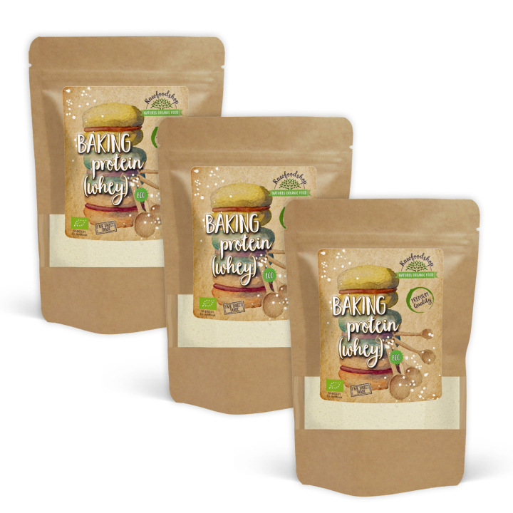 Bageprotein ØKO 400g x 3 pakker i gruppen Råvarer & Drikke / Helsekost / Proteinpulver hos Rawfoodshop Scandinavia AB (LBAK400520E-SET3)