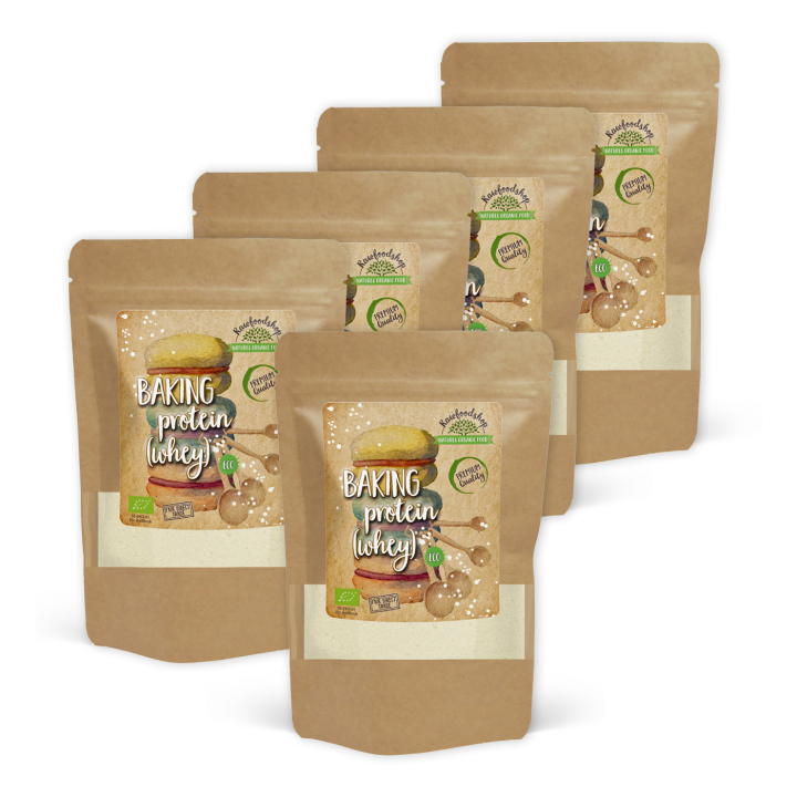 Bageprotein ØKO 400g x 5 pakker i gruppen Råvarer & Drikke / Helsekost / Proteinpulver hos Rawfoodshop Scandinavia AB (LBAK400520E-SET5)