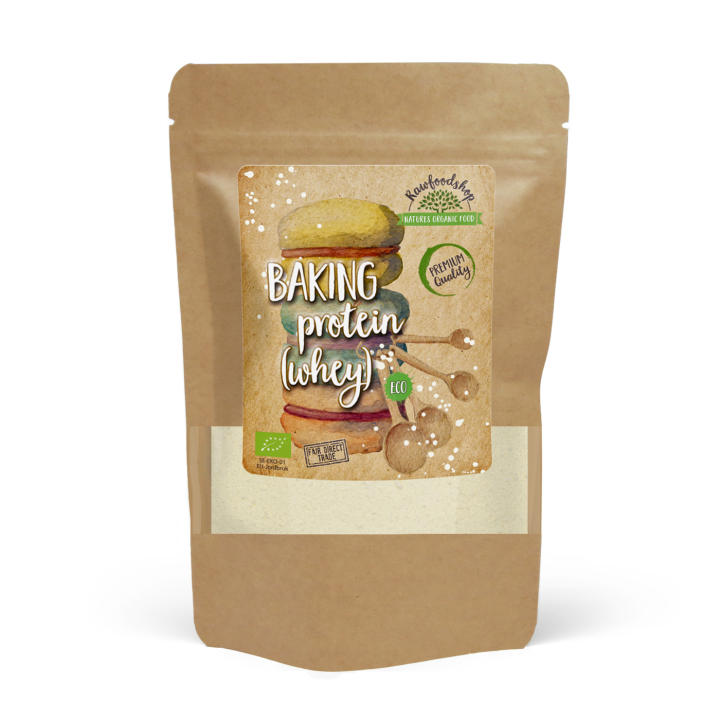 Bageprotein ØKO 400g i gruppen Råvarer & Drikke / Helsekost / Proteinpulver hos Rawfoodshop Scandinavia AB (LBAK400520E)