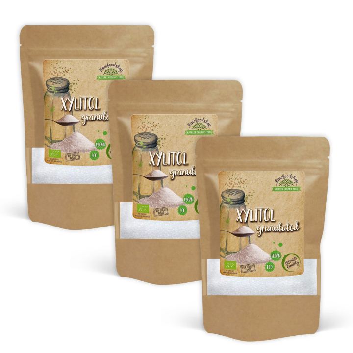 Xylitol ØKO 500g x 3 pakker i gruppen Råvarer & Drikke / Bagning / Sødning hos Rawfoodshop Scandinavia AB (LOW0080506-SET3)