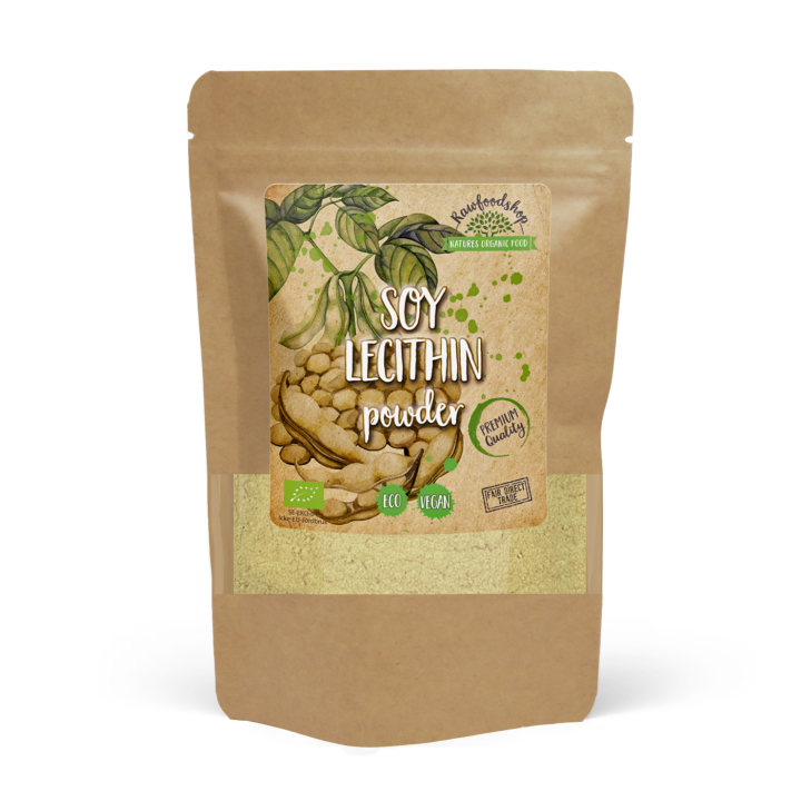 Sojalecithin Pulver ØKO 250g i gruppen Råvarer & Drikke / Spisekammer / Smagssætning hos Rawfoodshop Scandinavia AB (LPS25)
