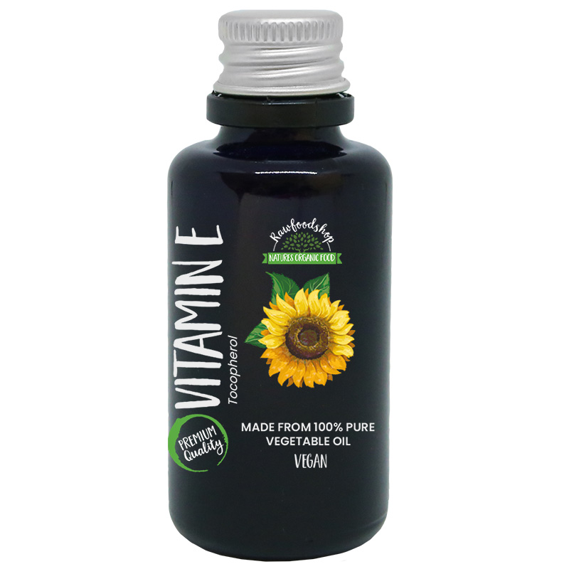 E-vitamin 30ml i gruppen Kropspleje / DIY Råvarer / Naturlige tilsætningsstoffer hos Rawfoodshop Scandinavia AB (MI0117-30)